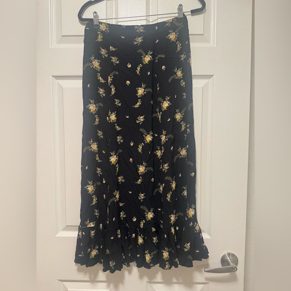 Urban Outfitters Mesh Frill Midi Skirt - Picture 11 of 15